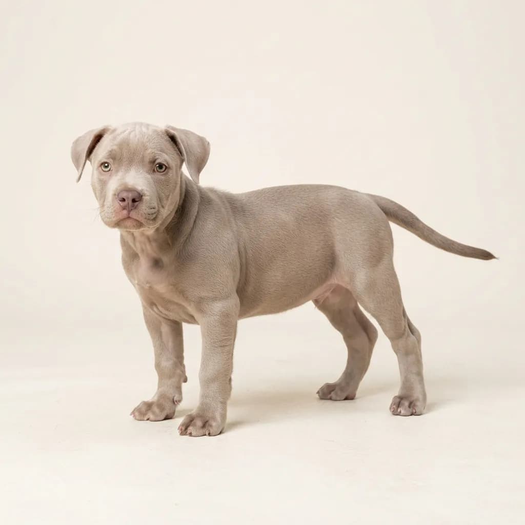 Exotic Bully in Isabella — Fellfarbe und Aussehen