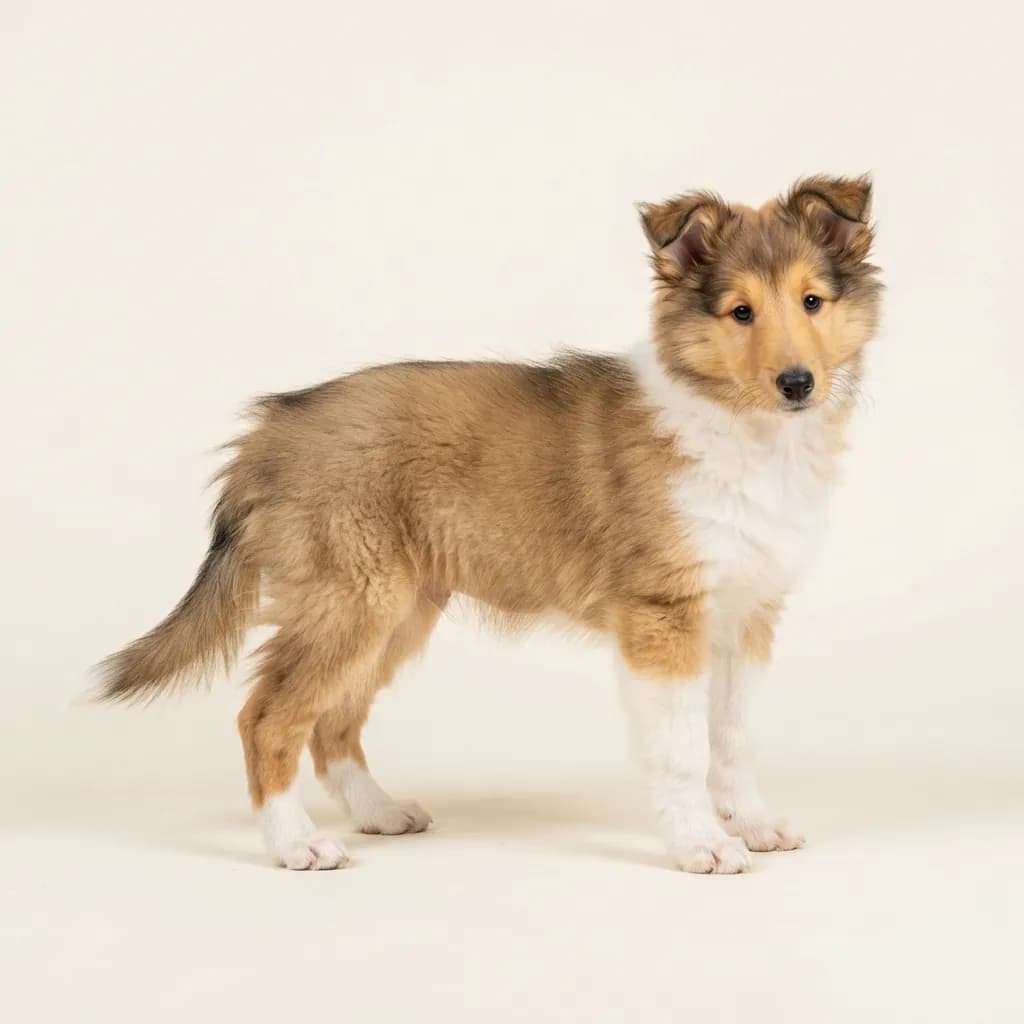 Sable American Collie — coat colour and appearance