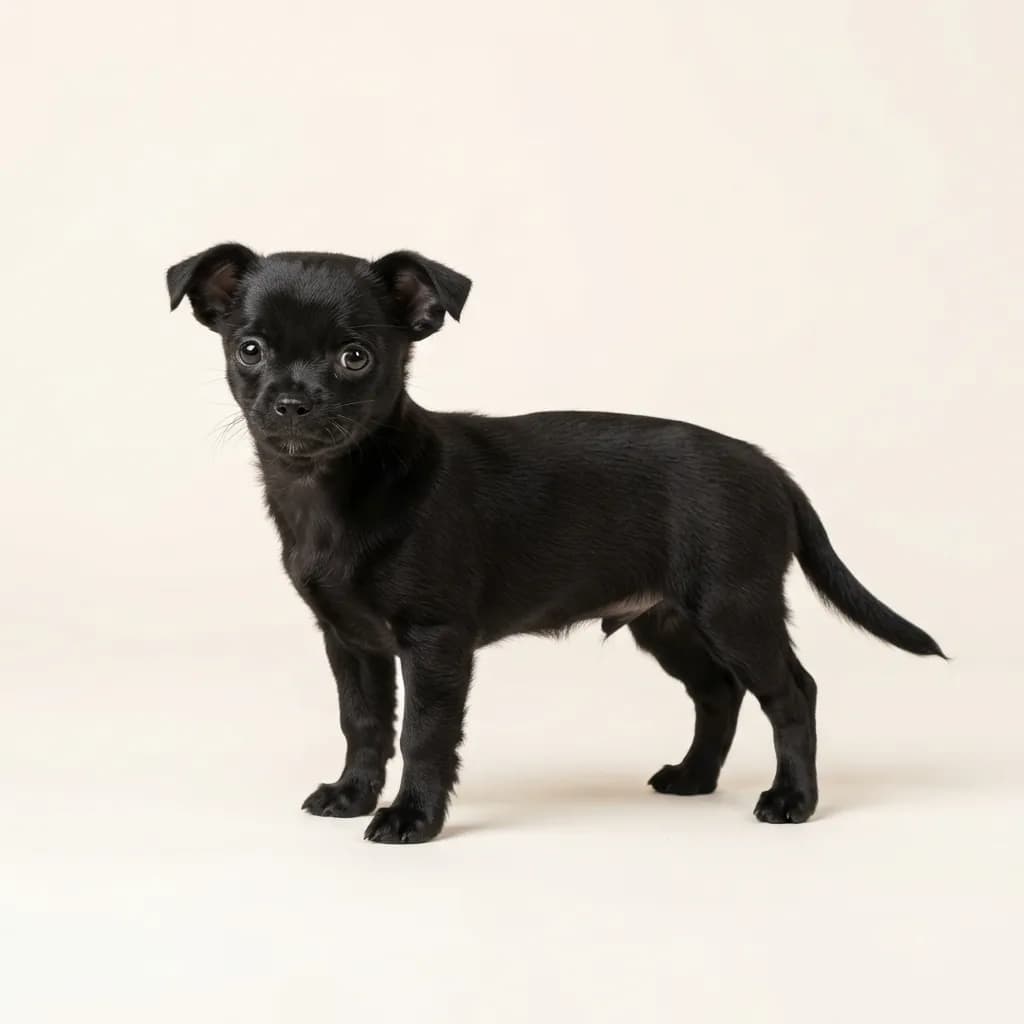 Black Chihuahua — coat colour and appearance