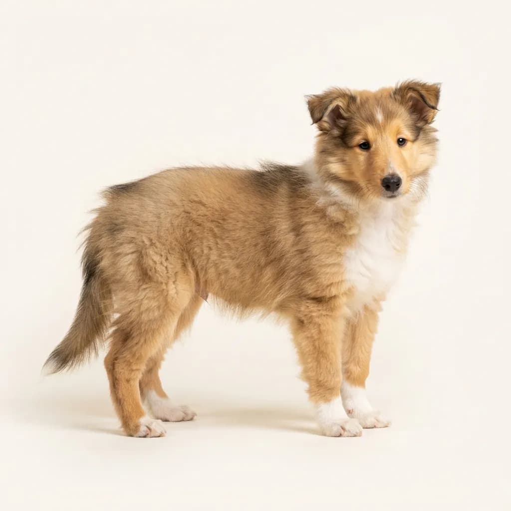 Britischer Collie in Zobel — Fellfarbe und Aussehen