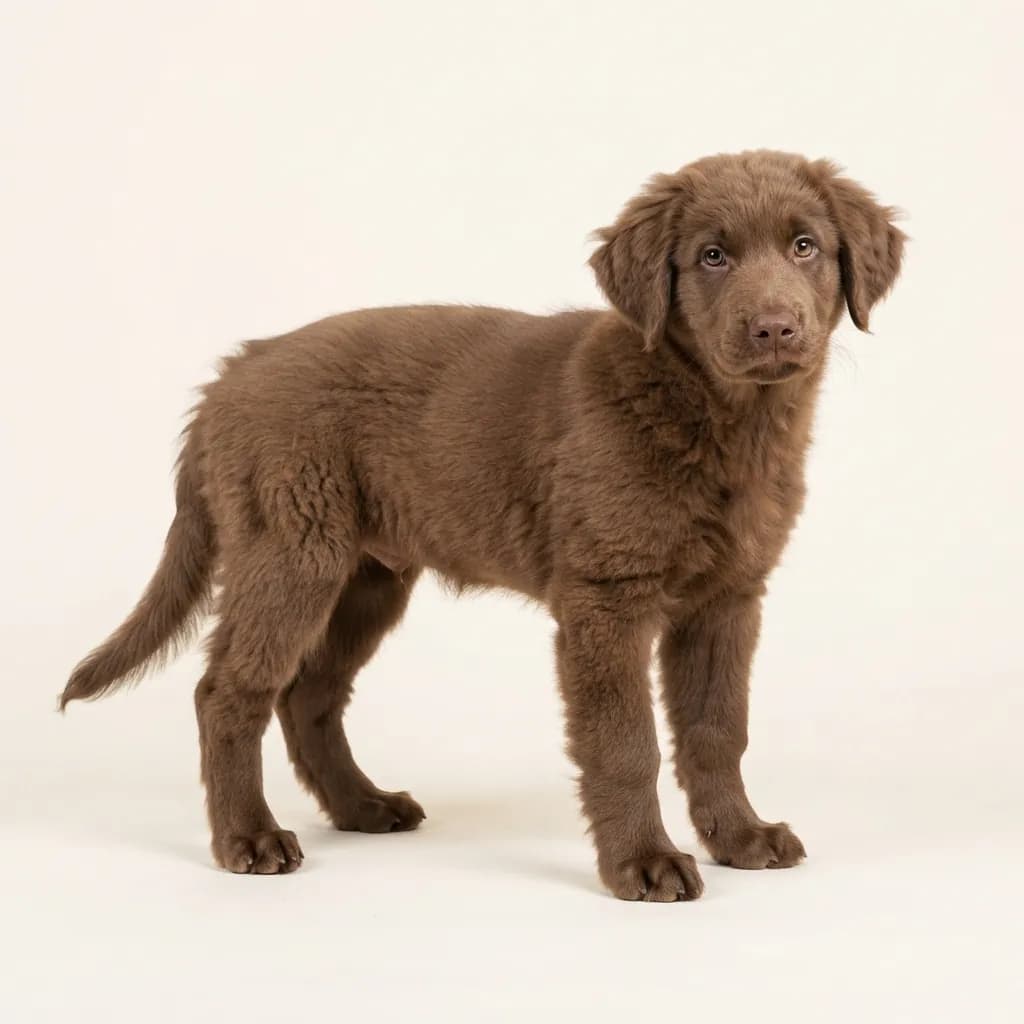 Brown Germanic Bear Dog — coat colour and appearance