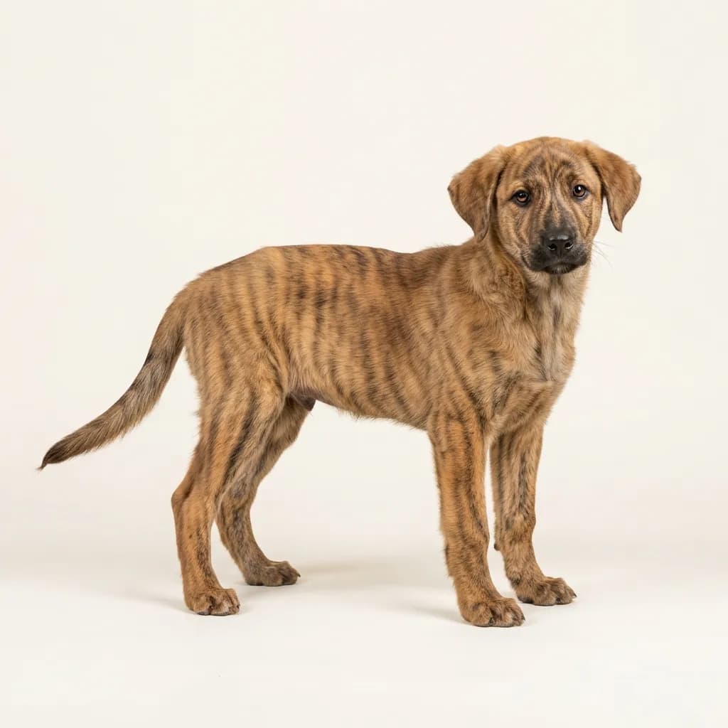 Brindle Castro Laboreiro Dog — coat colour and appearance