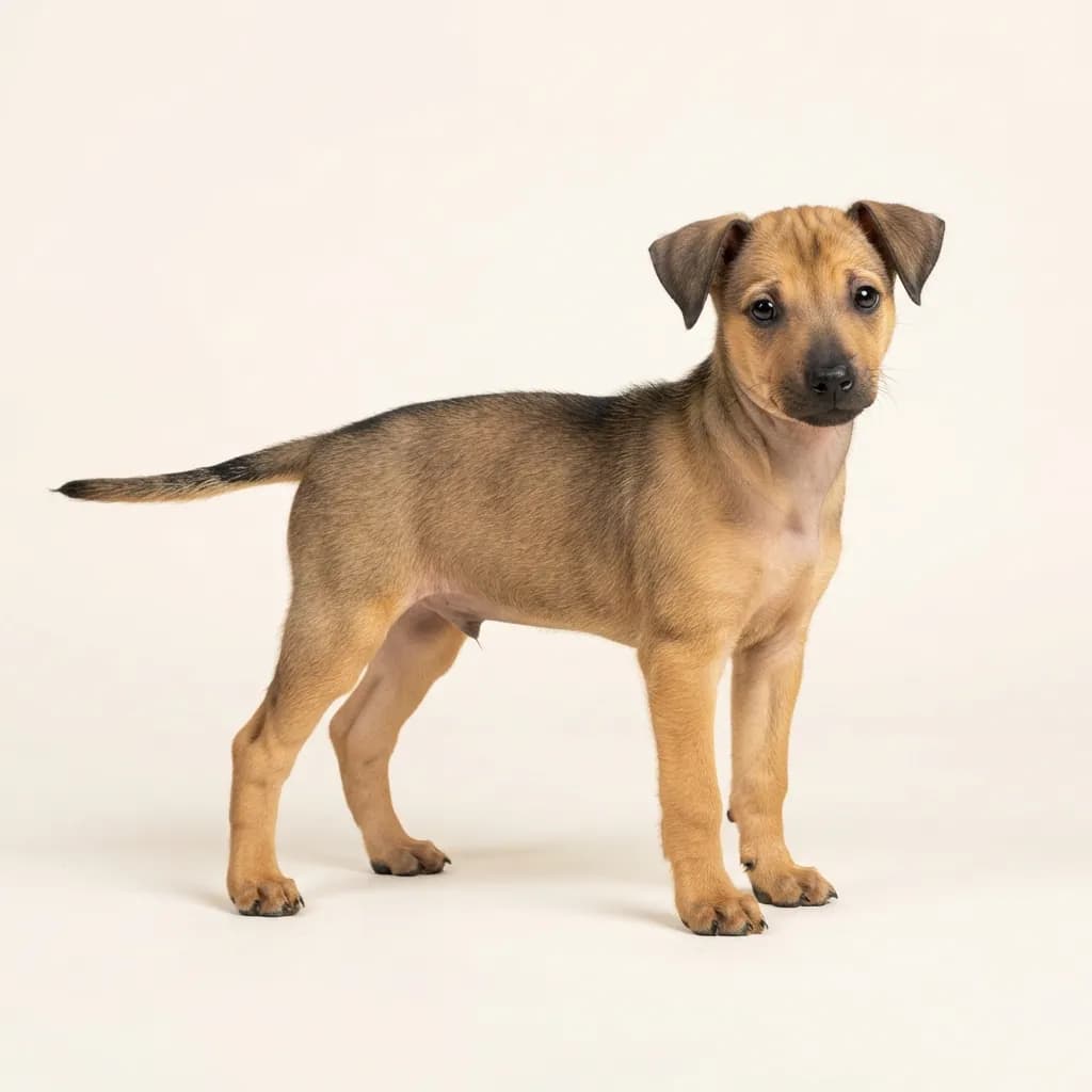 American Hairless Terrier in Zobel — Fellfarbe und Aussehen