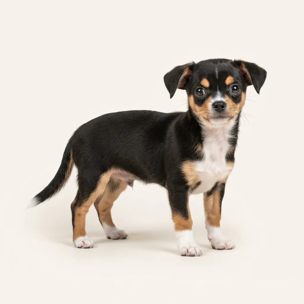 Tricolor Chihuahua — coat colour and appearance