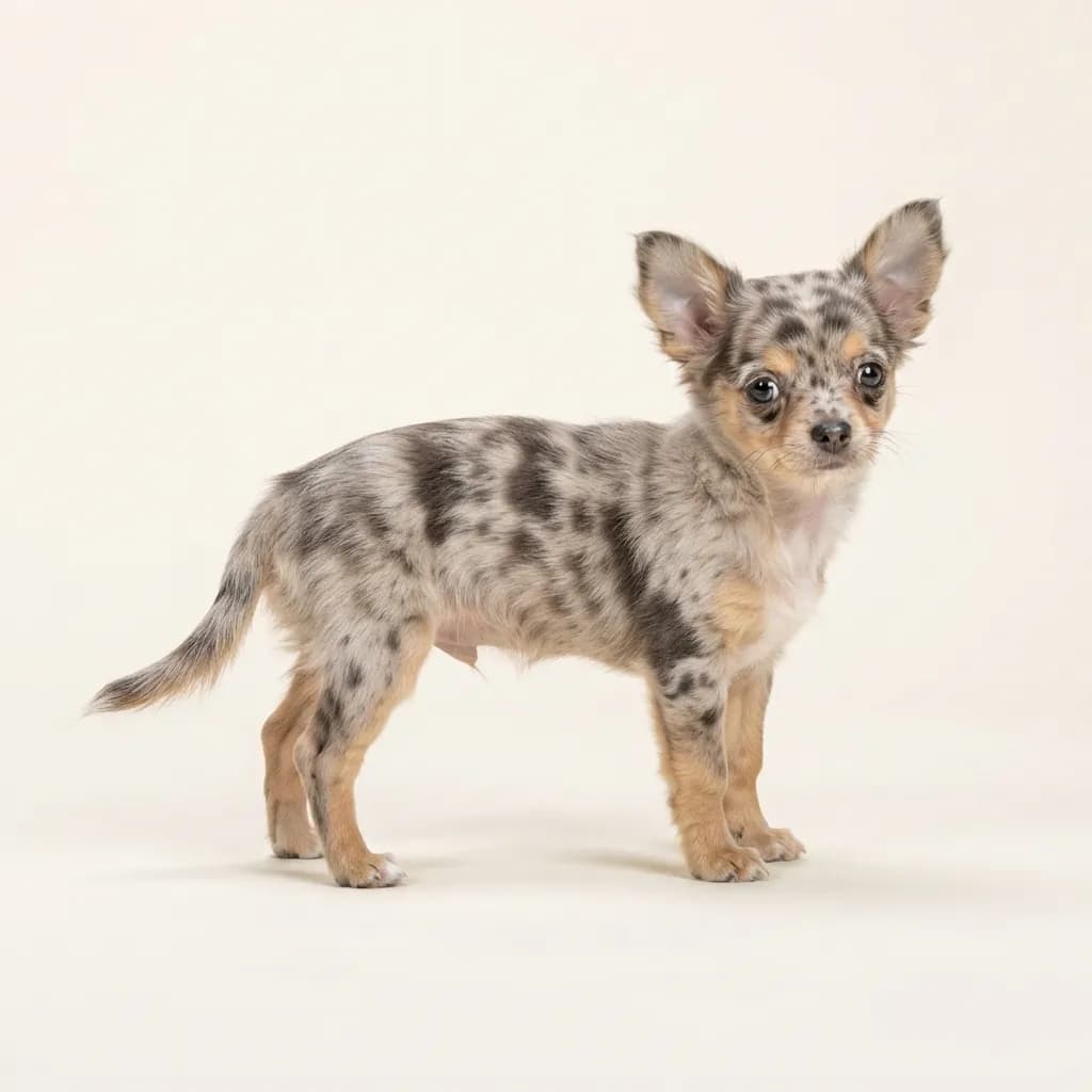 Merle Chihuahua — coat colour and appearance