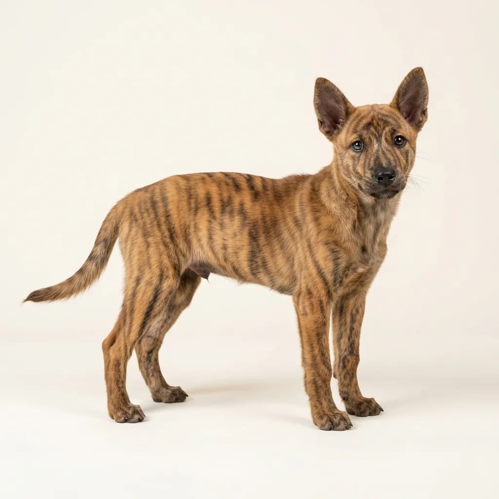 Brindle Kintamani-Bali Dog — coat colour and appearance
