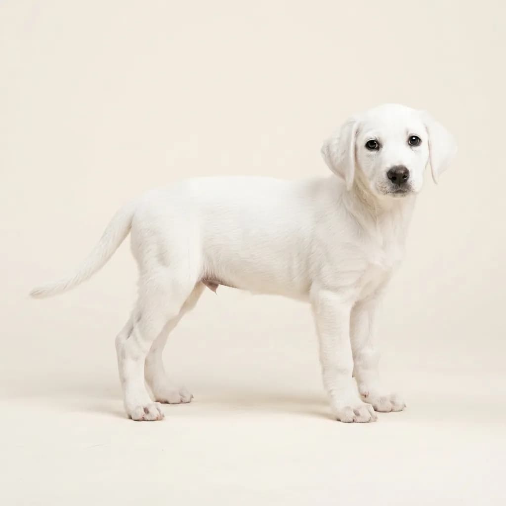 White Sabueso Espanol (Spanish Hound) — coat colour and appearance