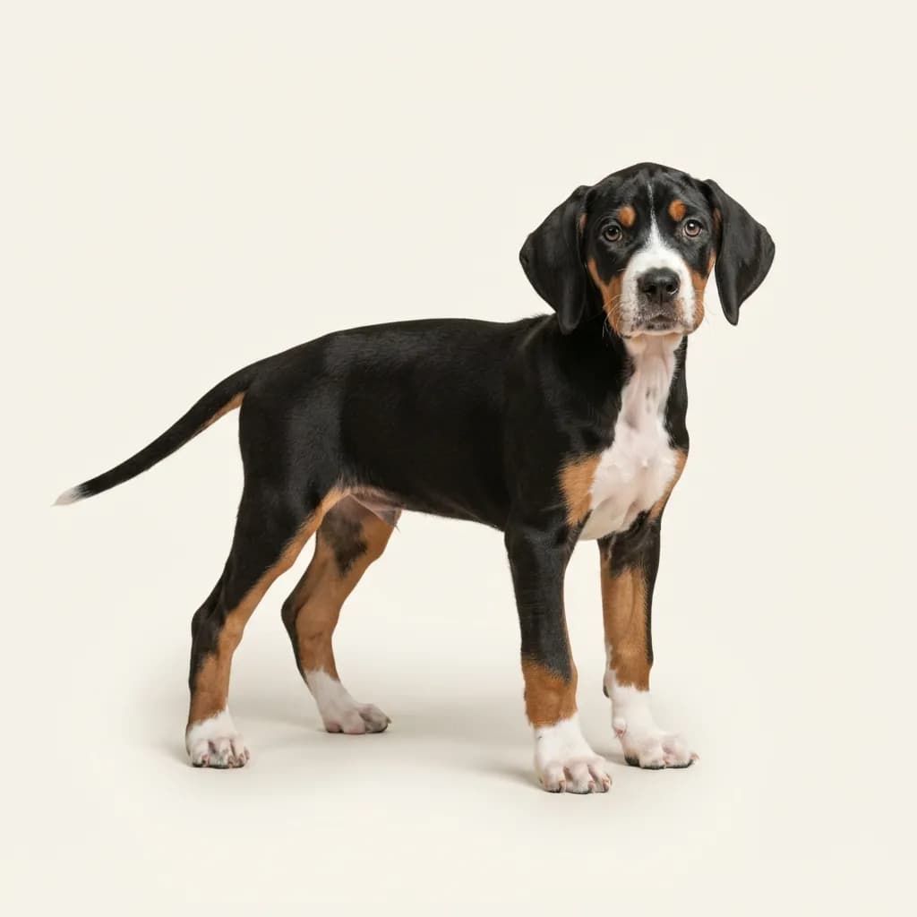 English Pointer in Dreifarbig (Tricolor) — Fellfarbe und Aussehen