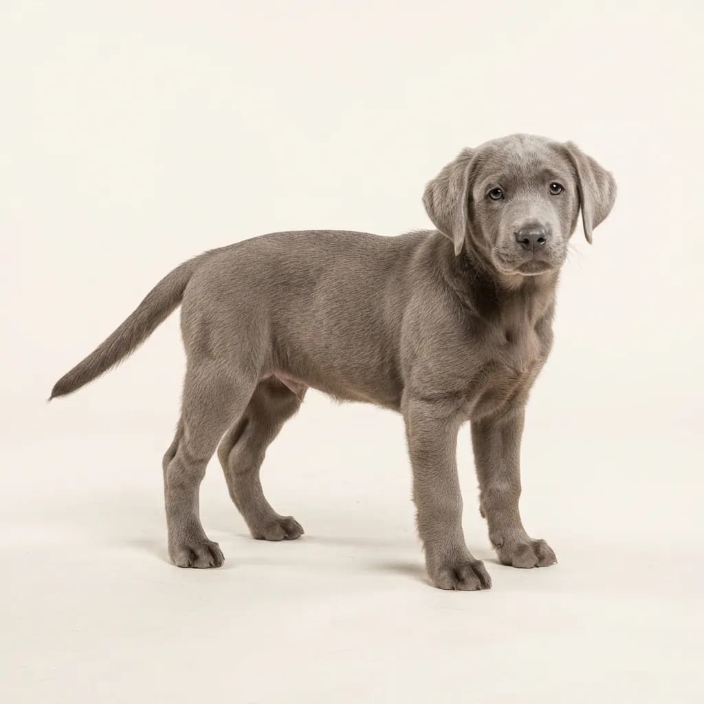 Silver Labrador Retriever — coat colour and appearance