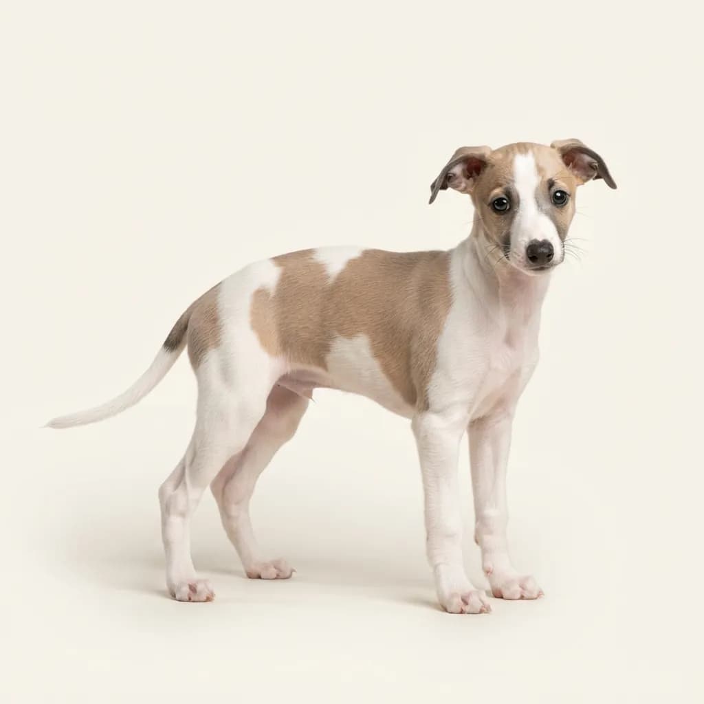 Piebald Italian Greyhound — coat colour and appearance