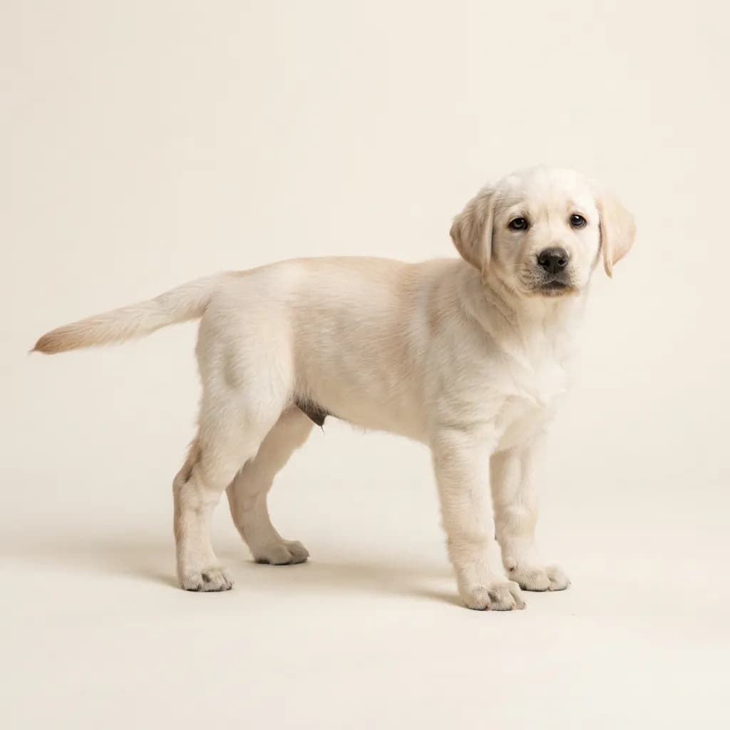 Cream Labrador Retriever — coat colour and appearance
