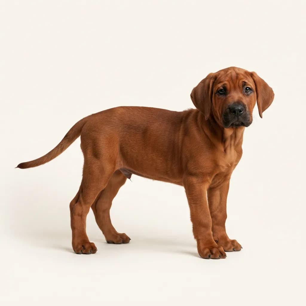 Fila Brasileiro in Rot — Fellfarbe und Aussehen