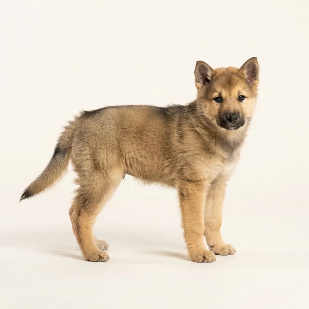 Grönlandhund in Zobel — Fellfarbe und Aussehen