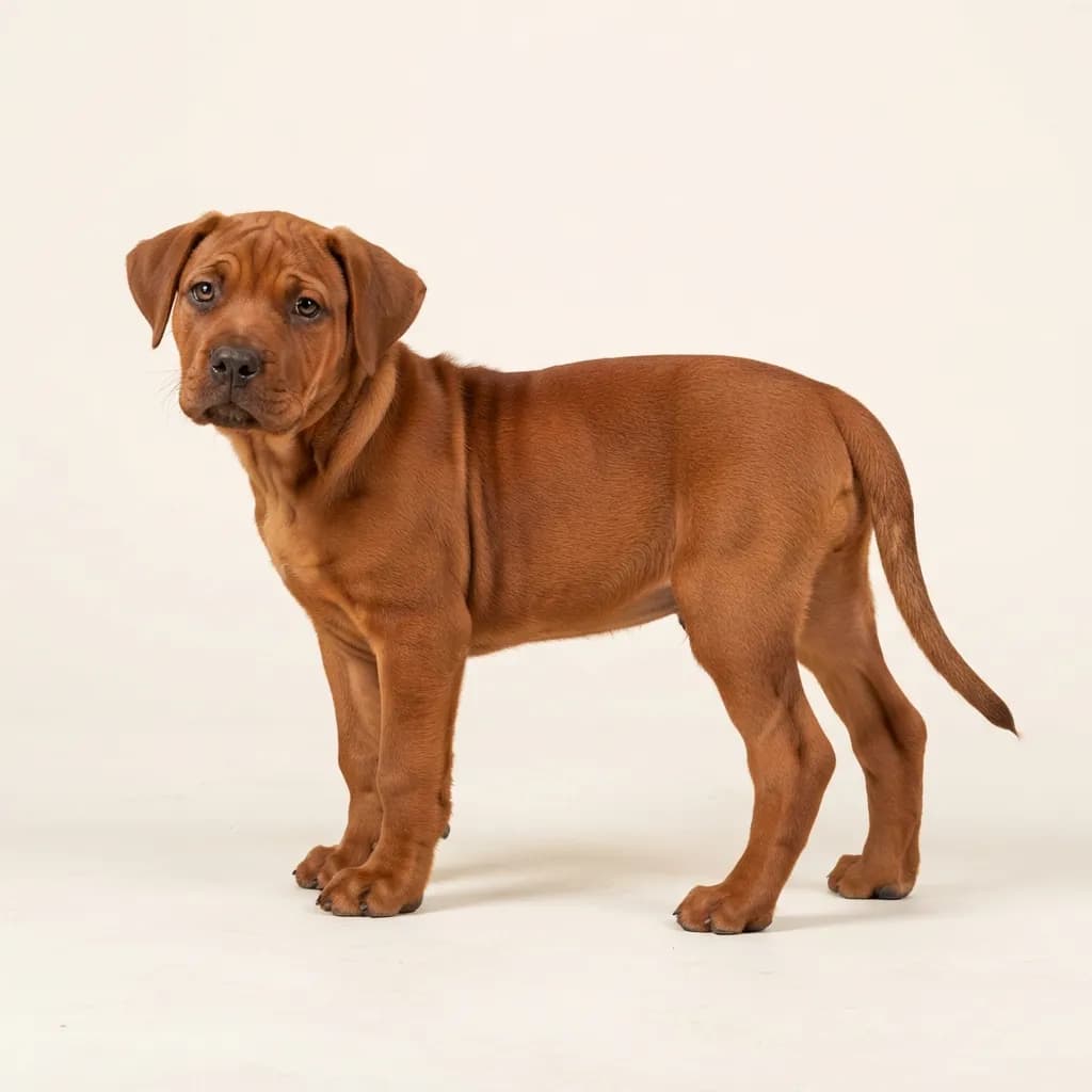 Boerboel in Rot — Fellfarbe und Aussehen