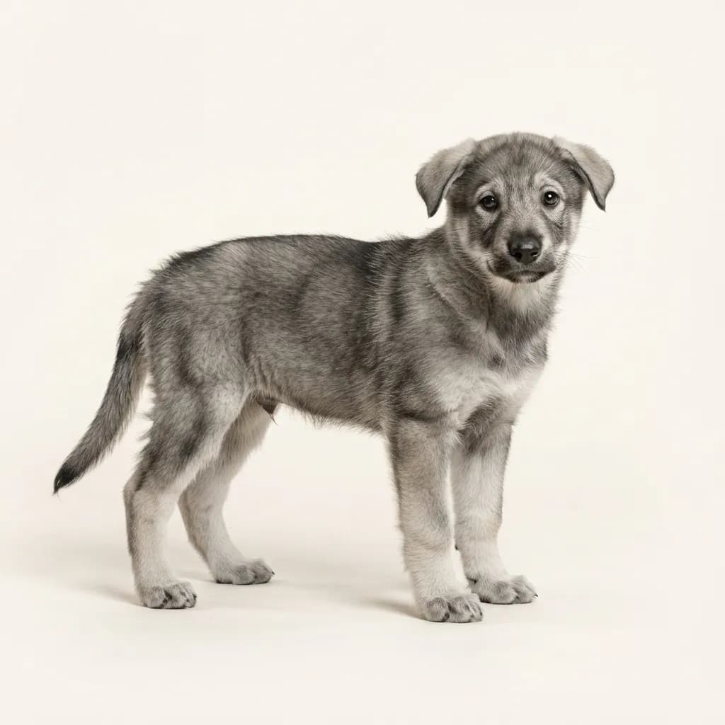Wolf grey Castro Laboreiro Dog — coat colour and appearance