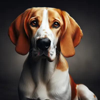 Grand anglo-français blanc et orange (Grosser Anglo-Französischer Weiss-Oranger Laufhund) – Hunderasse