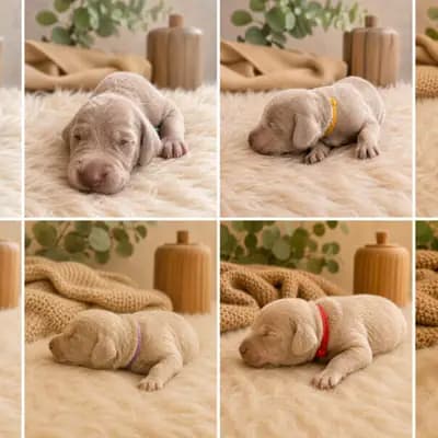 Blau – Weimaraner Welpe, Baden-Württemberg, Yetiştirildi Weimaraner from Spirit of Eywa