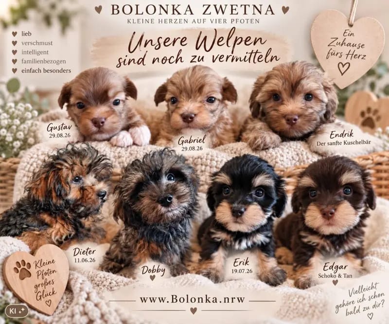 Dobby – Bolonka Zwetna (Nationale Rasse) Welpe – Bild 2