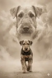Ghost of Ravenclaw – Airedale Terrier – صورة 2
