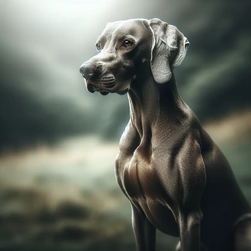 Weimaraner (kurzhaar) – Hunderasse