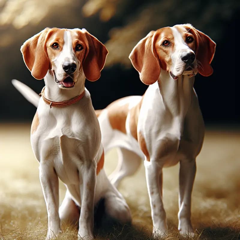 Français blanc et orange (Französischer Weiß-Oranger Laufhund) – Hunderasse