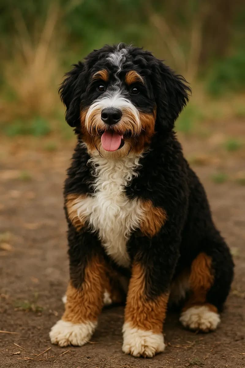 Bernedoodle (Bernersennenhund x Pudel) – Hunderasse